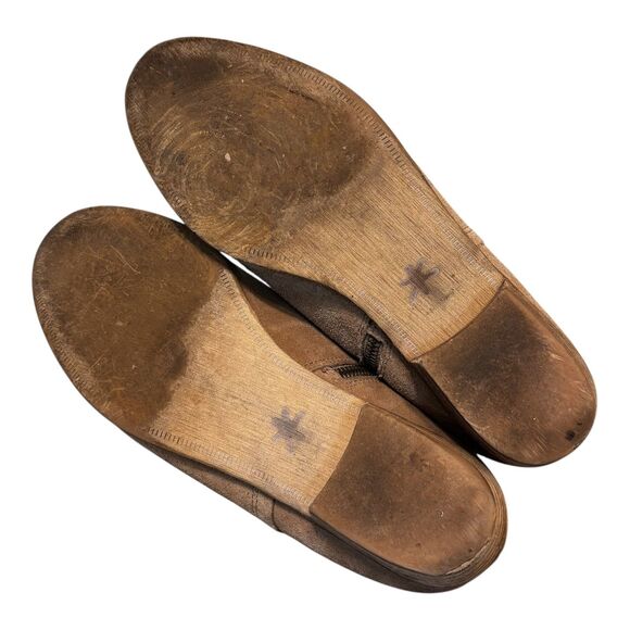 Splendid Hamptyn Suede Leather Ankle Boots Tan Beige Size 9 - Picture 6 of 14